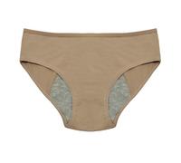 JYC CREATIVE Bragas Menstruales de Algodón, Braga para la Menstruación, Bragas Postparto, Bragas para Perdidas de Orina, Bragas Lavables Reutilizables, Bragas Absorventes, (Beige 291, XL)