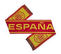 JYC CREATIVE Bufanda Oficial del Equipo de Fútbol, Equipación Oficial Fútbol España, Bufanda del España, Bufanda de Fútbol para Regalo, Celebraciones, (Bufanda, Unico,) (España, Talla única)