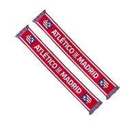 JYC CREATIVE Bufanda Oficial del Equipo de Fútbol, Equipación Oficial Fútbol Madrid, del Atlético Madrid, para Regalo, Celebraciones, (ATMadrid, Talla única)