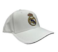 JYC CREATIVE Gorra Oficial de Real Madrid Equipo de Fútbol, Regalo para Aficionados al Fútbol, Gorra con Visera para Hombre y Mujer, (FR/ES, Letras, Talla única, M1)