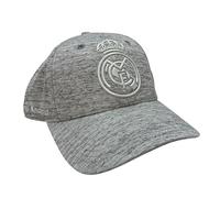 JYC CREATIVE Gorra Oficial de Real Madrid Equipo de Fútbol, Regalo para Aficionados al Fútbol, Gorra con Visera para Hombre y Mujer, (Gris2)
