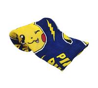 JYC CREATIVE Mantas de Diseños Divertidos, Mantas para Fans, Manta Ligera, Suave y Cálida para Pequeños y Jóvenes, (Pokemon)