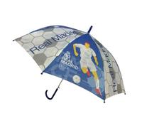 JYC CREATIVE Paraguas Automático Plegable del Real Madrid, Paraguas de Bolso, Parasol para el Verano, Sombrilla, Regalo del Real Madrid, Regalo para Fans del Madrid, (R Madrid5)