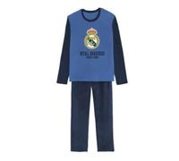 JYC CREATIVE Pijama Real Madrid, Camiseta y Pantalón Largo, para Niño y Niña de 4 a 14 años, Pijama de Invierno, Regalo para Niños y Niñas, (Edad, 8 años)