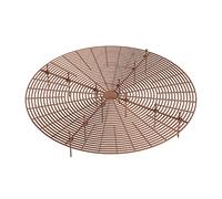 JYCAR Rejilla para macetas de 52 cm, cubierta para macetas de rejilla con 12 piezas, rejilla de plástico para plantas, protector de flores, tapón para excavación de mascotas, protector de flores para