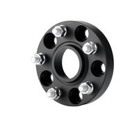 JYCNVKTP Espaciador Ruedas Coche Espaciadores Rueda De 2 Piezas Adaptador Cubo para VW para Golf PCD 5x112 CB 57,1 M14x1,5 Aluminio Forjado 2003-2025 Color Negro Espaciadores Rueda Adaptadores(25mm)