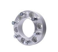 JYCNVKTP Espaciador Ruedas Coche para Land para Cruiser para Prado para Hilux para Revo para Vigo 2 Piezas 1 Par Espaciadores Rueda 6x139,7 CB 106,1 Espaciadores Rueda Adaptadores(Silver 35mm)