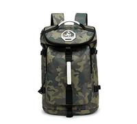 JYColofex Mochila de lona para gimnasio, bolsa de lucha libre con compartimento para zapatos, 4 tipos de método de espalda, impermeable, para deportes, caminar, laptop, a-Camuflaje, Moderno