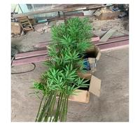 JYHHCYS Bambú Árboles Artificiales Varilla De Bambú Artificial con Hojas De Seda Encriptadas, Extra Alta Plantas De Bambú Artificiales, Espacio Oculto para Cercas(40 Bamboos,1m/3.3ft Tall)