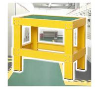 JYHHCYS Taburete Escalera Plataforma De Seguridad Eléctrica Antideslizante, Taburete Portátil con Escalón Aislante con Alfombrilla Aislante De Goma, para Talleres De Reparación