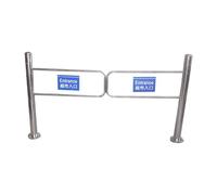 JYHHGDS Puerta de Seguridad para Entrada de supermercado, de Acero Inoxidable con Resorte, Ideal para almacenes y Zonas de Bar con Vistas panorámicas.