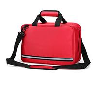 JYHUHGRG Botiquín de Primeros Auxilios vacío Rojo, Bolsa para Coche, Kit de Supervivencia de Emergencia para Acampar, Bolsa de Viaje Grande, botiquín de Primeros Auxilios para Coche
