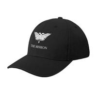 JYKJUEDZ Gorra de béisbol con el Logotipo de la misión Banda Musical rock2 90art Gorra de Camionero de Playa de Lujo para Hombre y Mujer