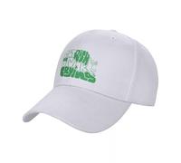 JYKJUEDZ Gorra de béisbol con gráfico de Hágase Rico o emborrachese en Verde Rugby Sun para niños Sombreros de Sol de Lujo para Mujeres y Hombres