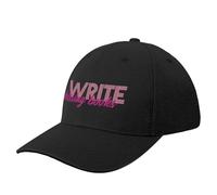 JYKJUEDZ Gorra de béisbol Escribo Besos Libros Anime con pompón Gorras Personalizadas para Mujer 2024 para Hombre