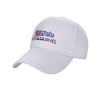 JYKJUEDZ Gorra de béisbol iThink We All Sing versión 2 Sombrero de Lujo Hombre para el Sol Ropa de Calle de Moda para Hombres Mujeres