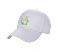 JYKJUEDZ Gorra de béisbol Retro The Mask Comediante Jim Carrey Homenaje a Jim Camisetas de The Truman Show Divertidas Homenaje
