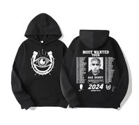 JYKJUEDZ Hip Hop Bad Bunny Most Wanted Tour Hoodie Men's Nadie Sabe Lo Que Va A Pasar Mañana Album Hoody Comfortable Soft Sweatshirt