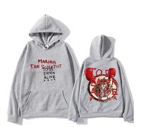 JYKJUEDZ Mariah The Scientist Sudadera con Capucha para otoño e Invierno Estilo gótico de Forro Polar de Manga Larga Estilo Hip Hop y Punk Ropa para Mujer Sudadera Suave con Capucha