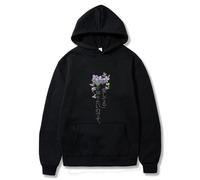 JYKJUEDZ Sudadera con Capucha de Violet Evergarden Estilo Harajuku cómoda de Manga Larga Informal para Hombre