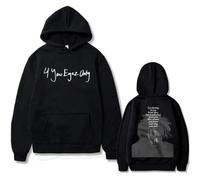 JYKJUEDZ Sudadera con Capucha gráfica del Rapero J. Cole 4 Your Eyez para Hombre y Mujer Divertida Sudadera con Capucha Estampada Ropa de Manga Larga para Hombre