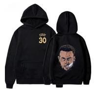 JYKJUEDZ Sudadera con Capucha Stephen Curry para Adultos de algodón Holgada de Talla Grande para otoño e Invierno para entusiastas del Baloncesto para Hombres y Mujeres