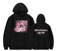 JYKJUEDZ Sudadera con Capucha Unisex Kali Uchis Muñekita Sudadera Harajuku para Hombre y Mujer Sudaderas Vintage Ropa de Calle Y2K