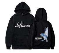 JYKJUEDZ Sudadera con Capucha y Cremallera Deftones de Banda de Metal Alternativo para otoño e Invierno Sudadera Informal Moderna y cálida para Hombre.