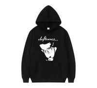 JYKJUEDZ Sudadera con Capucha y Estampado de Deftones para Hombre y Mujer Estilo Retro Punk Unisex con Personalidad Talla Grande