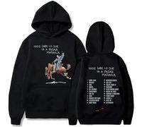 JYKJUEDZ Sudadera Unisex con Capucha de otoño/Invierno con el álbum Nadie Sabe lo Que va a Pasar mañana de Bad Bunny Sudadera Informal de los 90 con Capucha de Bad Bunn
