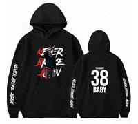 JYKJUEDZ Sudadera YoungBoy Never Broke Again para Hombre Sudaderas con Capucha de Manga Larga Unisex Informales y geniales.
