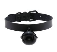 JYLYZZIN Collar Accesorios Eróticos para Mujer Collares Bondage con Campana, Collar Sexy, Sujeción de Cuello Erótica Ajustable, Collar Maestro Esclavo, Cosplay Adulto Fetiche