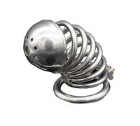JYLYZZIN Jaula de pene de acero inoxidable, cinturón de castidad, castidad gay, CBT, antimasturbación, traición, jaula para pene, Bondage, jaula de castidad erótica