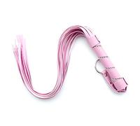JYLYZZIN Látigo de cuero con mango corto y diamantes de imitación, látigo de cuero, juguete sexual, cosplay, accesorios de disfraces para mujer, Carnaval de Halloween