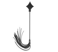 JYLYZZIN Látigos con Cuartos y Borlas para Caballos Látigo Ecuestre SM Bondage Juegos Eróticos Cosplay Juguete Sexual para Parejas Negro