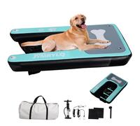 JYMRYLQ Rampa para perros hinchable para perros y piscinas, 150 x 100 cm, para perros y gatos de hasta 100 kg
