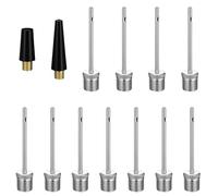 JYNVO 11 Agujas de inflado + 2 Boquillas de aire, para F煤tbol Baloncesto Voleibol, Kit de Agujas para Bombas