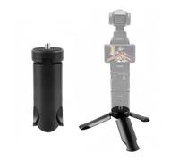 JYNVO Mini Trípode Portátil para Cámara DJI Osmo Pocket 3 y 2, Soporte para Trípode de Sobremesa y Palo de Selfie, Negro