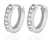 JYNXOR 1 Paia Orecchini Donna a Cerchio Cerchietti Piccoli Orecchini Donna Cerchio Piccolo Ipoallergenici Orecchini Cerchio Argento Donna Ragazze Orecchini a Cerchio Piccoli per Donna Uomo