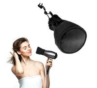 JYNXOR 1 pcs Calcetín difusor para secador de pelo, accesorio plegable portátil para cabello rizado y ondulado, se adapta a la mayoría de secadores de pelo estándar, tapa de protección contra el calor
