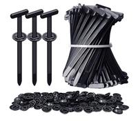 JYNXOR 100 pcs Abrazadera Para Reparación De Automóviles, Universal Cable Tie Buckle, Cierres de Herramientas para Carrocería de Coche, Remaches de Plástico, Brida para Coche, Zip Tie Buckle Multiusos