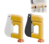 JYNXOR 2 Pcs Colgador Bolso Mesa, Gancho De Mesa Portátil Desmontable En Forma De Pato, Perchas Para Bolsos, Soporte Para Bolsas Sin Taladro, Clip De Bolsa Para Almacenamiento En Escritorio