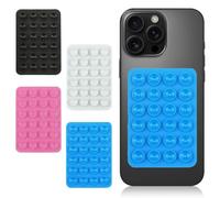 JYNXOR 4 Soporte De Silicona para Teléfono Móvil Ventosa, Ideal para Uso Diario y Viajes