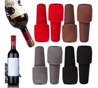 JYNXOR 8 Pcs Tapones Para Botellas De Cristal, Tapon Vino, Tapones Botella Agua, Tapón Reutilizable Para Botellas De Vino Espumoso, Tapones De Silicona Para Botellas De Vino, Para Cerveza, Champán