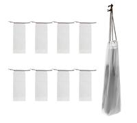 JYNXOR 8 Piezas Paraguero, Bolsas de Paraguas húmedas Bolsas de Repuesto, Paragüero, Bolsa de Almacenamiento de Paraguas de plástico translúcido para hogar como para Zona de publico(Transparente)