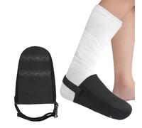 JYNXOR Calcetin Escayola Pie, 1 Pcs Funda de calcetín fundido Dedo Con hebilla de liberación rápida,ajustable,Mantiene los pies calientes y limpios, Limpios y Protegidos, le Queda a la Mayoría