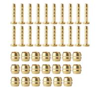 JYNXOR Freno de Disco Oliva y Pin,20 Piezas BH59 Manguera Hidráulica Inserto de Conector de Oliva,para Manguera de Bicicleta Compatible con Frenos Shimano