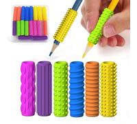 JYNXOR Lápiz Grips de Silicona,18 Piezas Lapiz Pencil Grip de Herramienta Adecuado,para Niños y Adultos con Autismo y Tdah y Alivio,para Aulas,Escuelas y Oficinas