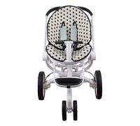JYOKO KIDS Colchoneta de Algodón para silla de paseo compatible con Stokke Quinny Moodd y Cybex (Dark Sky)