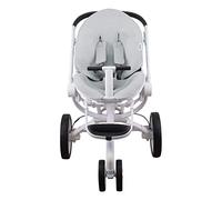 JYOKO KIDS Colchoneta de Algodón para silla de paseo compatible con Stokke Quinny Moodd y Cybex (Grey Stone)